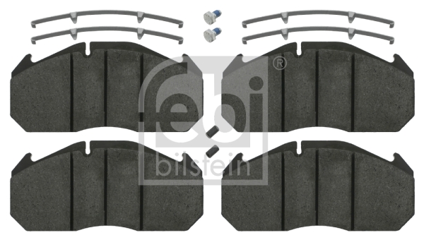 set placute frana,frana disc 16567 FEBI BILSTEIN