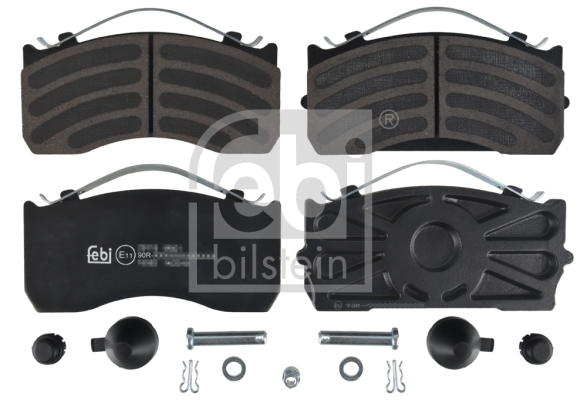 Set placute frana,frana disc 16592 FEBI BILSTEIN