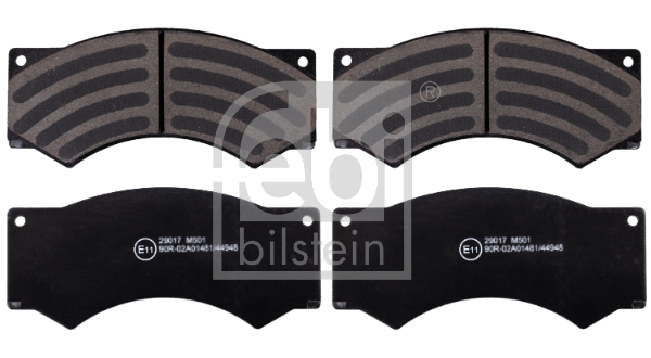 set placute frana,frana disc 16604 FEBI BILSTEIN