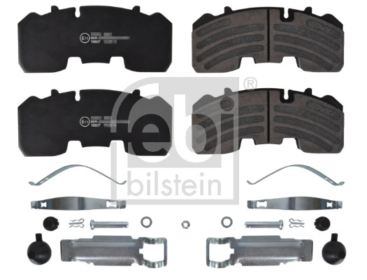 Set placute frana,frana disc 16607 FEBI BILSTEIN