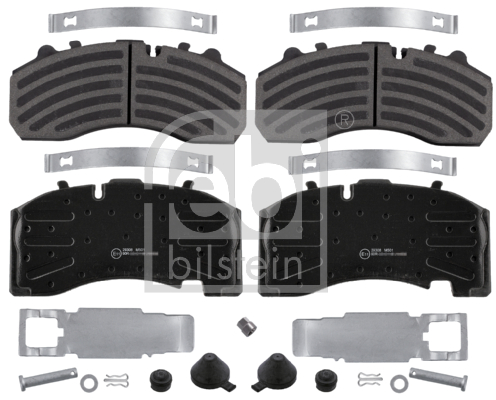 Set placute frana,frana disc 16608 FEBI BILSTEIN