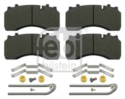 Set placute frana,frana disc 16610 FEBI BILSTEIN