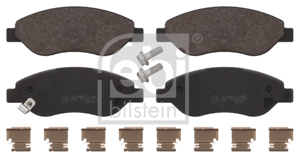 set placute frana,frana disc 16698 FEBI BILSTEIN