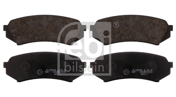 set placute frana,frana disc 16731 FEBI BILSTEIN