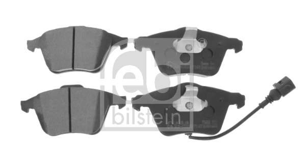set placute frana,frana disc 16796 FEBI BILSTEIN