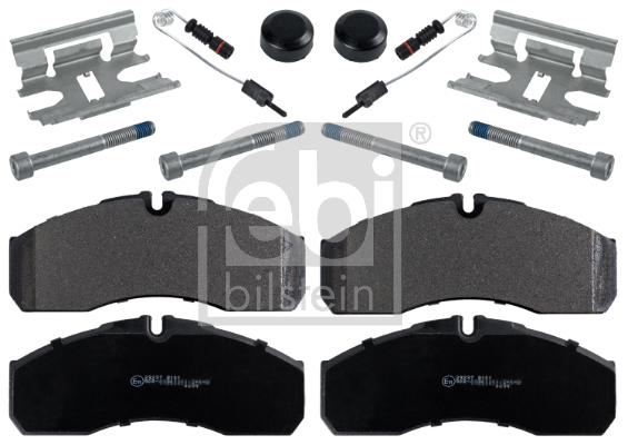 set placute frana,frana disc 16821 FEBI BILSTEIN