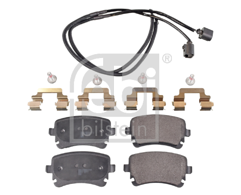 Set placute frana,frana disc 16826 FEBI BILSTEIN