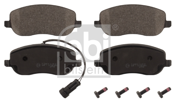 set placute frana,frana disc 16854 FEBI BILSTEIN