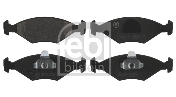 set placute frana,frana disc 16855 FEBI BILSTEIN