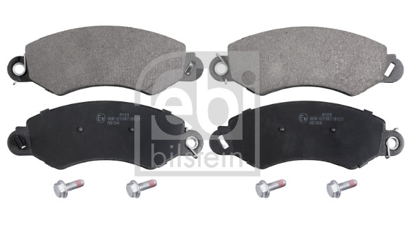 set placute frana,frana disc 16966 FEBI BILSTEIN