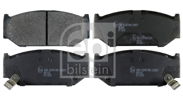 set placute frana,frana disc 170657 FEBI BILSTEIN