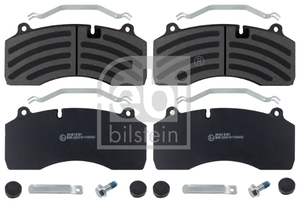 Set placute frana,frana disc 171245 FEBI BILSTEIN