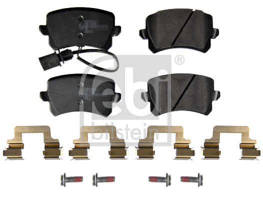 Set placute frana,frana disc 172168 FEBI BILSTEIN