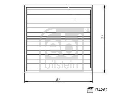 Filtru combustibil 174262 FEBI BILSTEIN