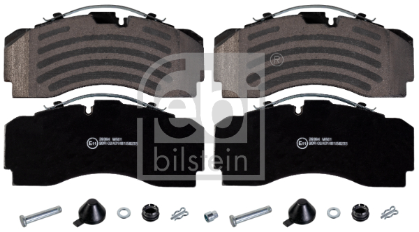 Set placute frana,frana disc 174312 FEBI BILSTEIN