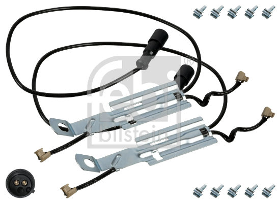 Set contacte avertizare, uzura placuta frana 174826 FEBI BILSTEIN