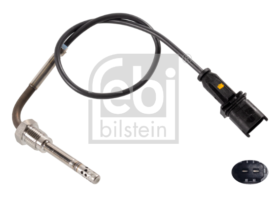 Senzor, temperatura gaze evacuare 174943 FEBI BILSTEIN