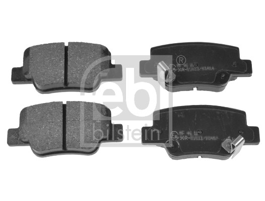 Set placute frana,frana disc 175211 FEBI BILSTEIN