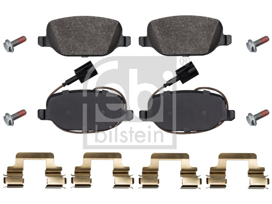 set placute frana,frana disc 175272 FEBI BILSTEIN