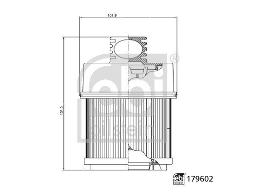 Filtru agent frigorific 179602 FEBI BILSTEIN