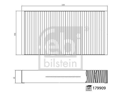 Filtru, aer habitaclu 179909 FEBI BILSTEIN