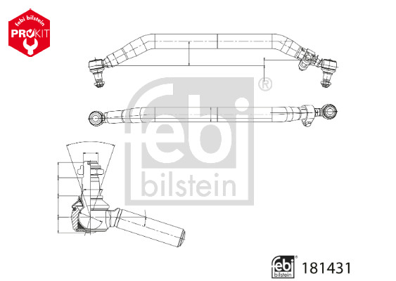 Bara directie 181431 FEBI BILSTEIN