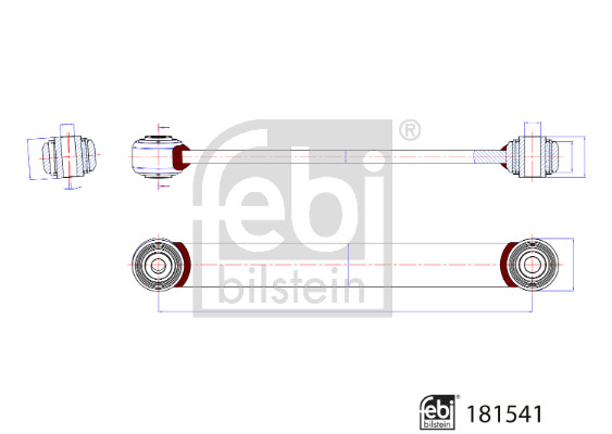 Brat/bieleta suspensie, stabilizator 181541 FEBI BILSTEIN