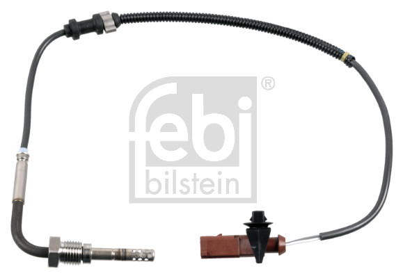 Senzor, temperatura gaze evacuare 182414 FEBI BILSTEIN