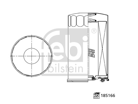Filtru agent frigorific 185166 FEBI BILSTEIN