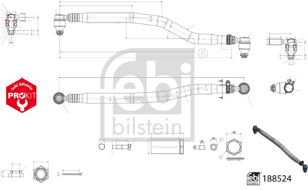 Bieleta, directie 188524 FEBI BILSTEIN