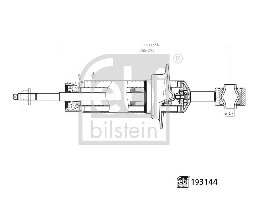 Amortizor 193144 FEBI BILSTEIN