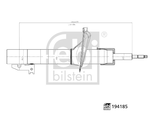 Amortizor 194185 FEBI BILSTEIN