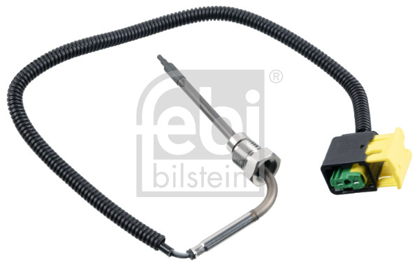 Senzor, temperatura gaze evacuare 197698 FEBI BILSTEIN