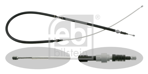 Cablu, frana de parcare 22886 FEBI BILSTEIN