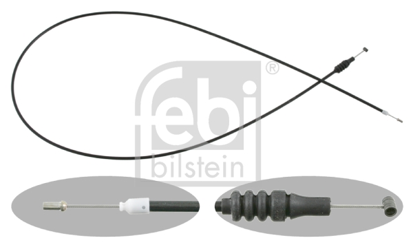 Cablu, capota motor 26683 FEBI BILSTEIN