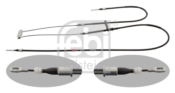 Cablu, frana de parcare 29305 FEBI BILSTEIN