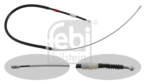 Cablu, frana de parcare 30727 FEBI BILSTEIN