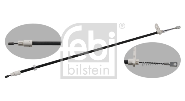 Cablu, frana de parcare 34907 FEBI BILSTEIN