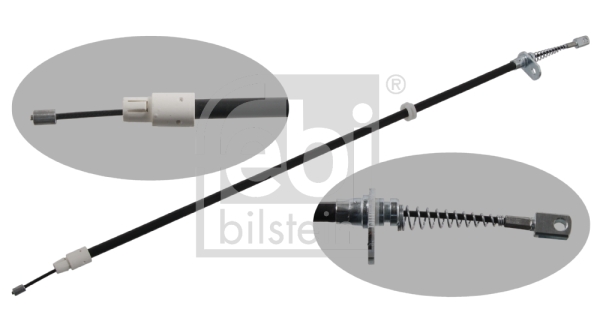 Cablu, frana de parcare 34914 FEBI BILSTEIN