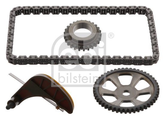 Set lant, antrenare pompa ulei 49090 FEBI BILSTEIN