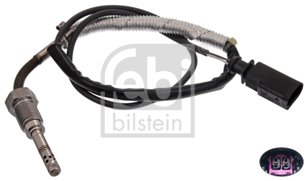 Senzor, temperatura gaze evacuare 49280 FEBI BILSTEIN
