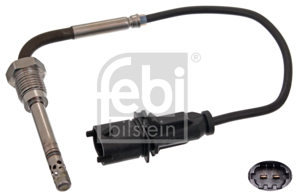 Senzor, temperatura gaze evacuare 49288 FEBI BILSTEIN