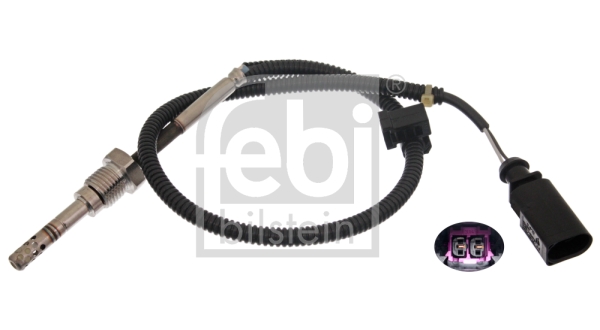 Senzor, temperatura gaze evacuare 49301 FEBI BILSTEIN