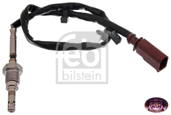 Senzor, temperatura gaze evacuare 49304 FEBI BILSTEIN