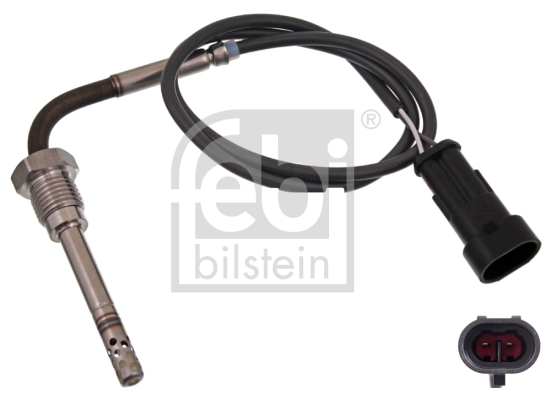 Senzor, temperatura gaze evacuare 49604 FEBI BILSTEIN