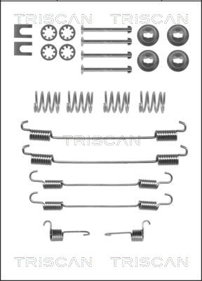 Set accesorii, sabot de frana 8105 102578 TRISCAN