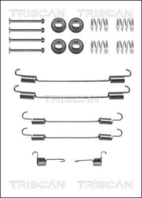 Set accesorii, sabot de frana 8105 102579 TRISCAN