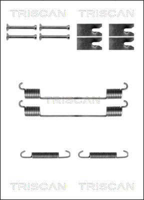 Set accesorii, sabot de frana 8105 102594 TRISCAN