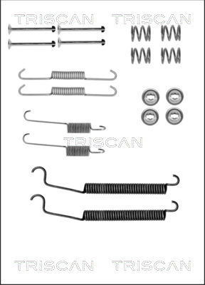 Set accesorii, sabot de frana 8105 102599 TRISCAN