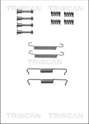 Set accesorii, saboti frana parcare 8105 102602 TRISCAN